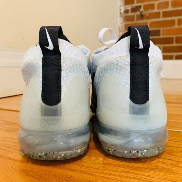 Nike Air Vapormax FK 2021 White and Black DH4084-100 Size 10.5 - Picture 5 of 15